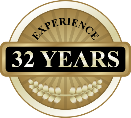 32YRS Experience